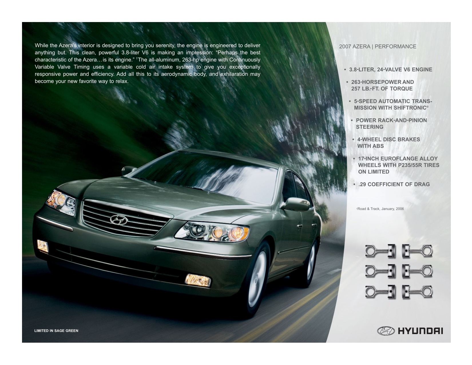 2007 Hyundai Azera Brochure Page 9